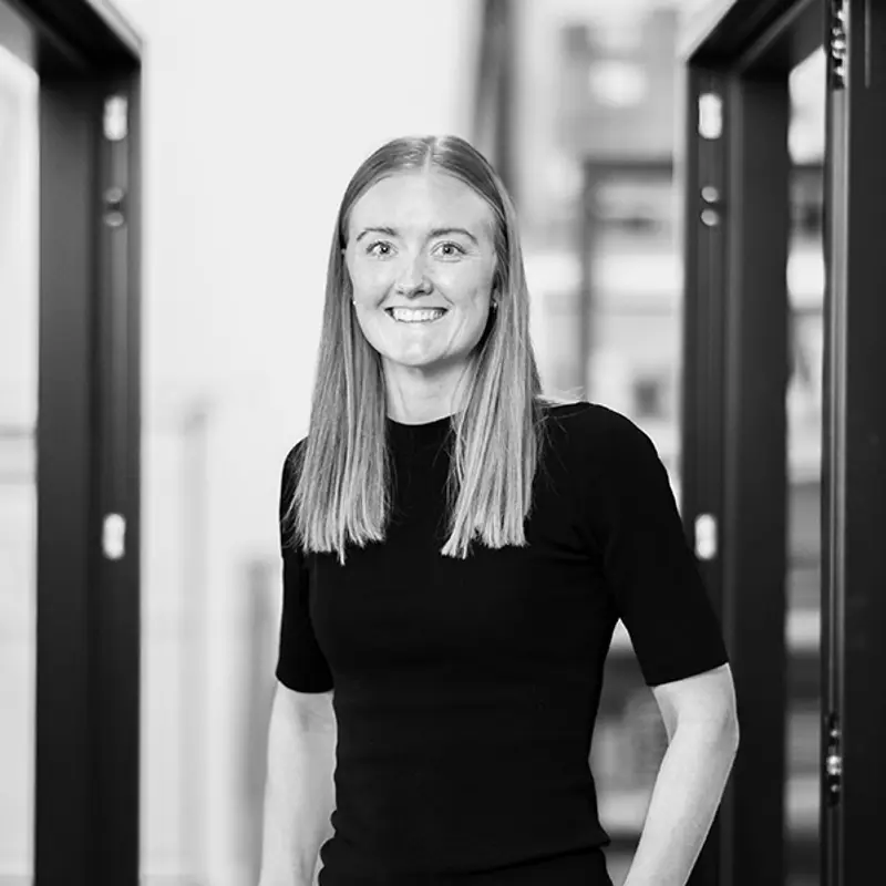 Personalebillede af Forretningsudviklingschef Lene Ø. Larsen