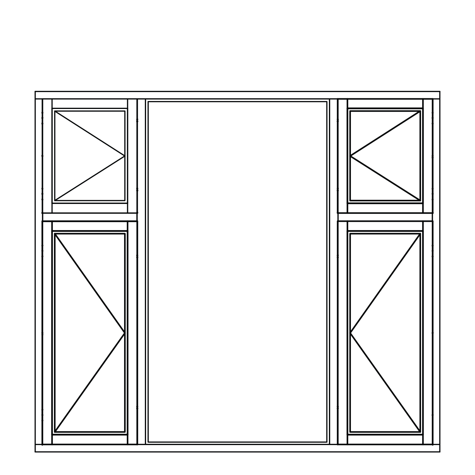 En illustration af et frederiksbergvindue FB 110