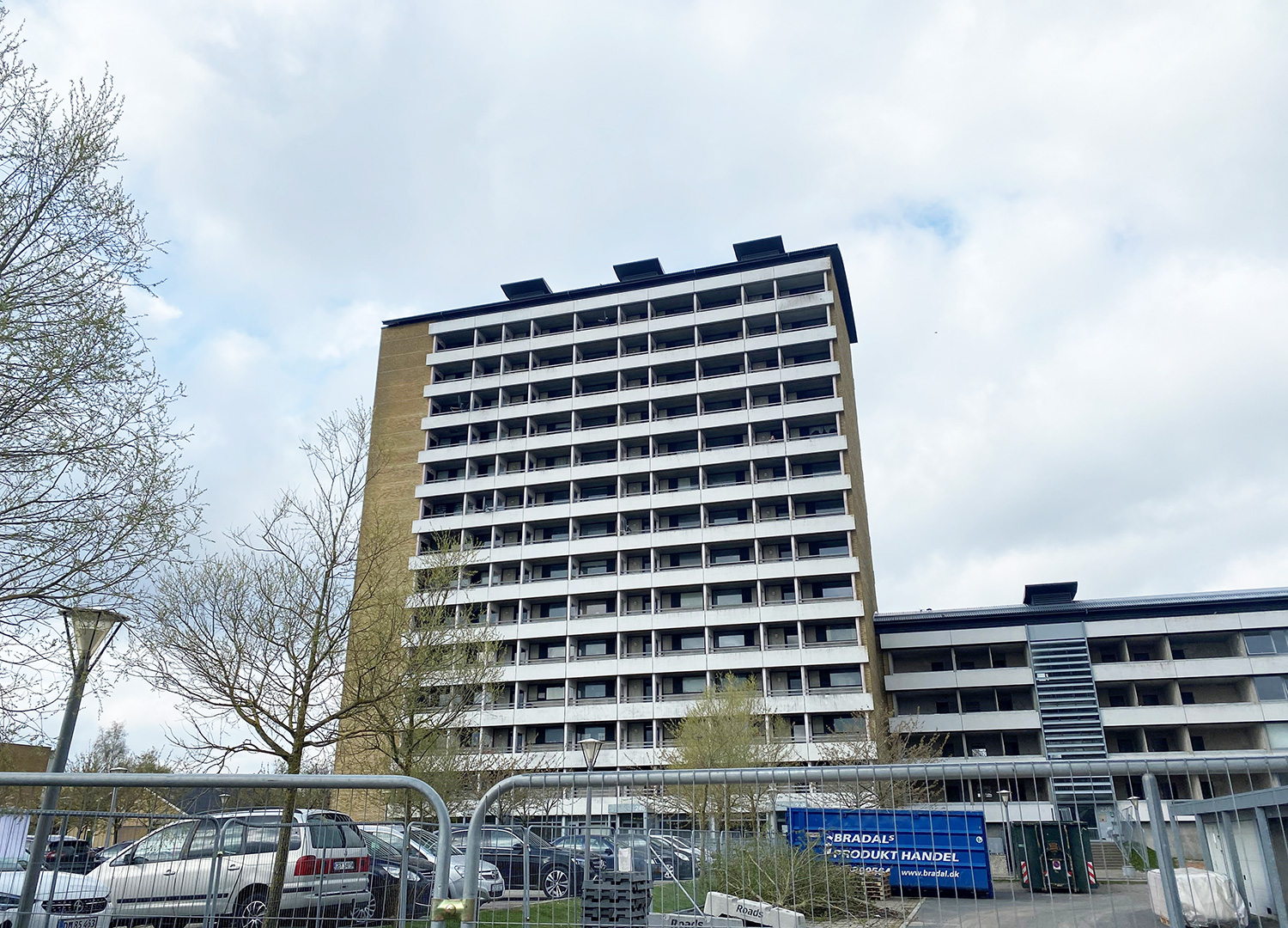 oversigt over et etagebyg