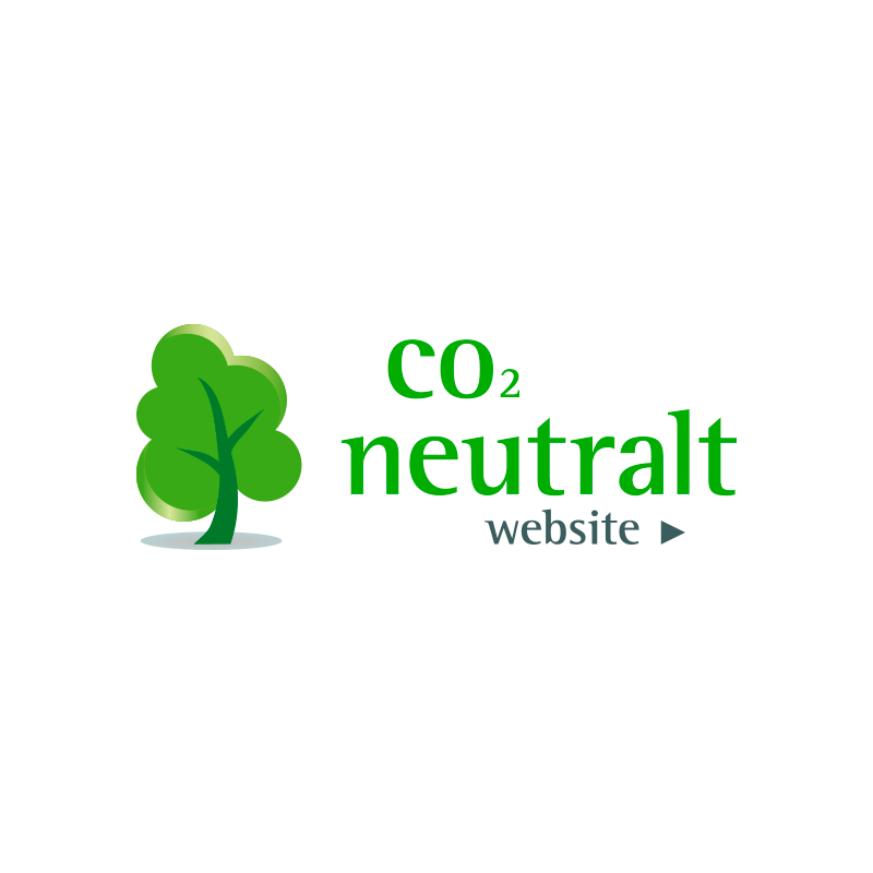 Co2 neutralt website logo.