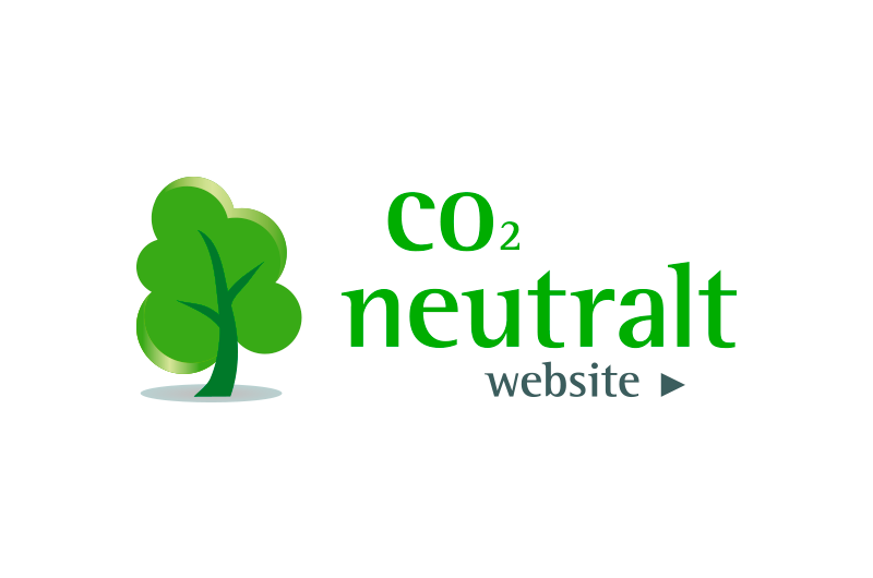 Co2 neutralt website logo.