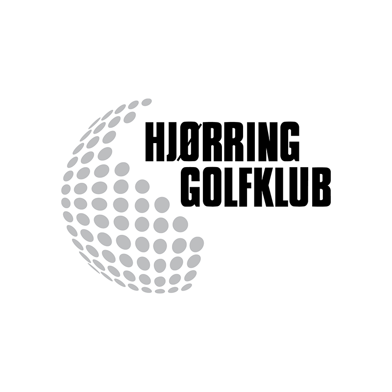 Golfklubben Hjørring golfklubs logo. 
