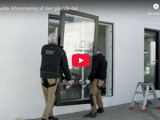 Billede fra videoen: Skydedør - afmontering af gående del.