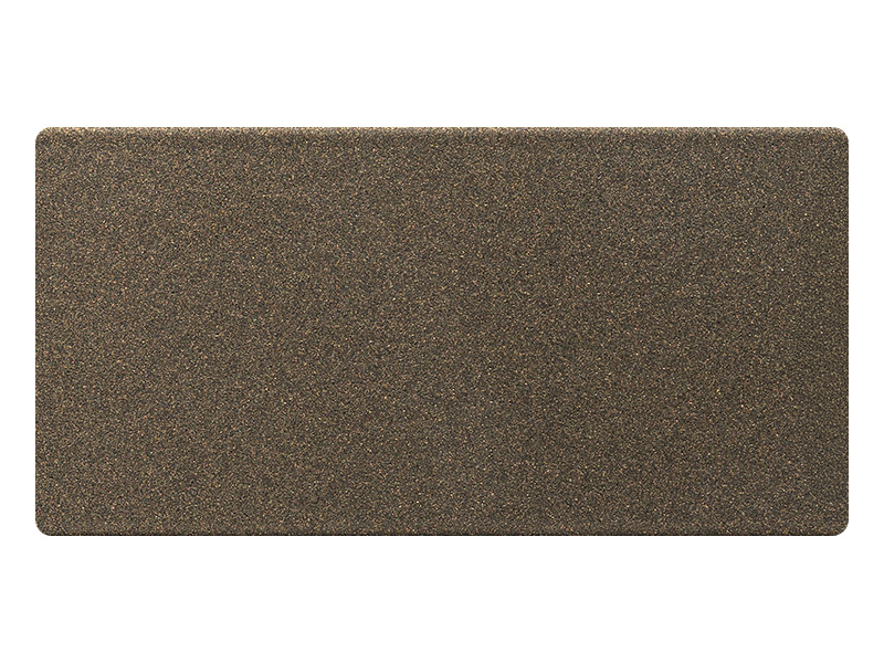 Pulverlakeret Precis Dark Bronze er en dyb, mørk bronzefarve med en varm, let kobberskimrende nuance, der giver et robust og eksklusivt udtryk.