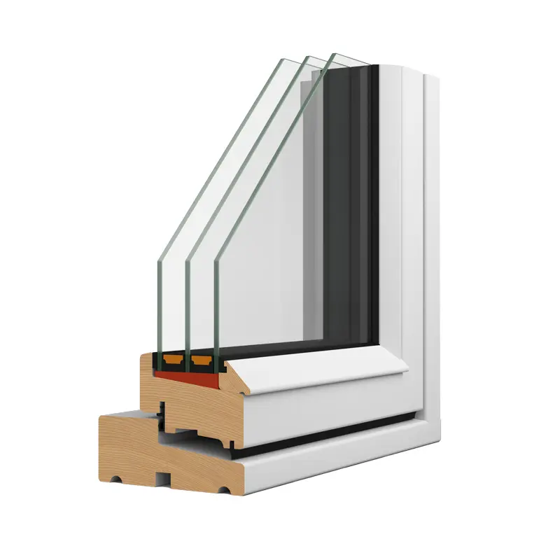 En 3D illustration af vores Nor1 træ 3-lags konstruktion med kitfals.
