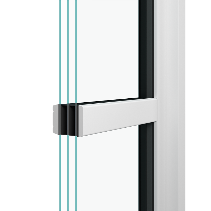 3D illustration af en indvendig softline på 60 mm.