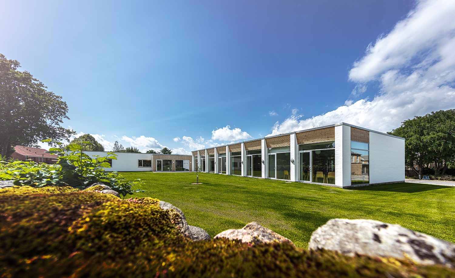 Oversigtbillede af Tåres sognegård 