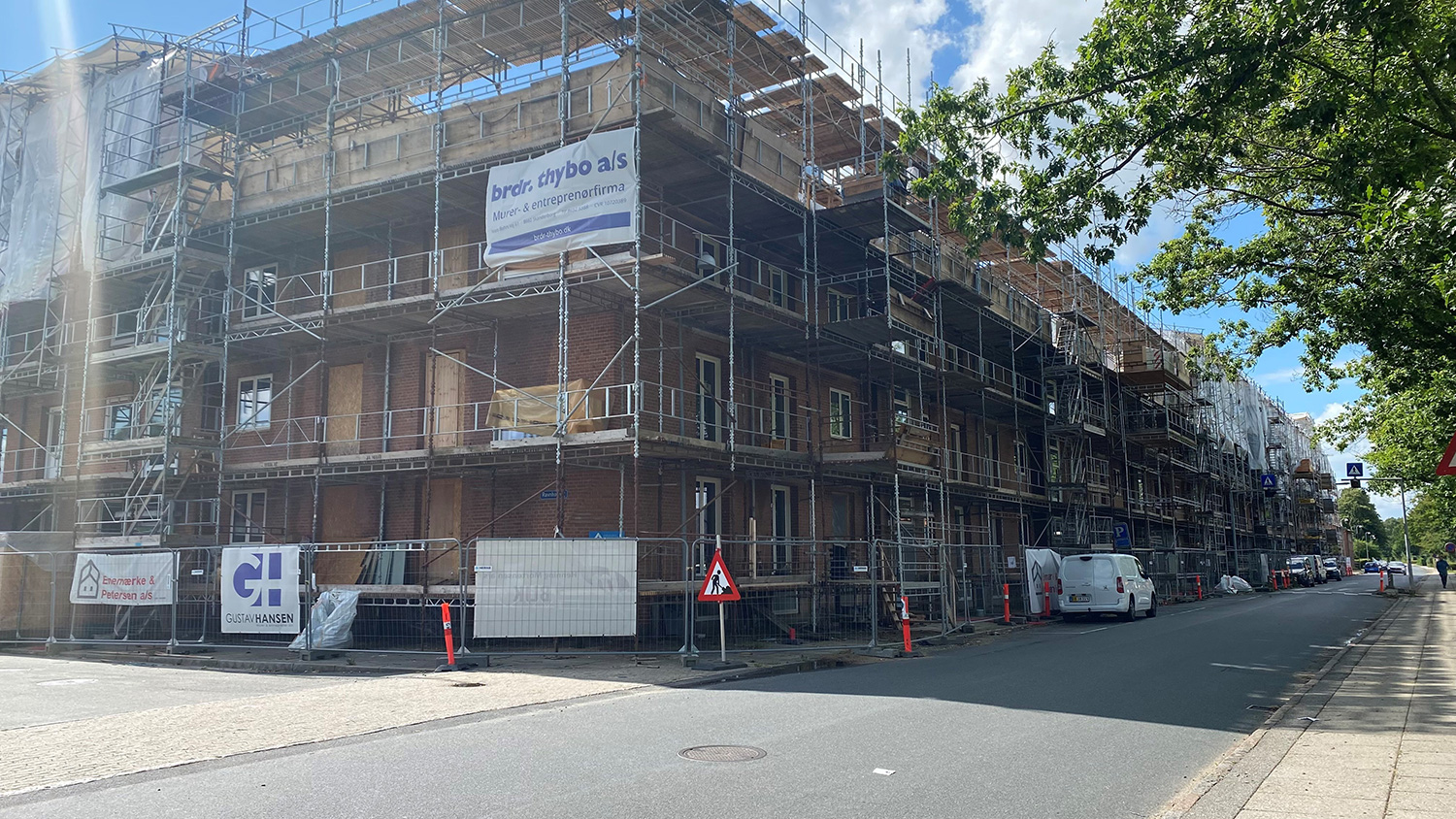 oversigt over et etagebyg