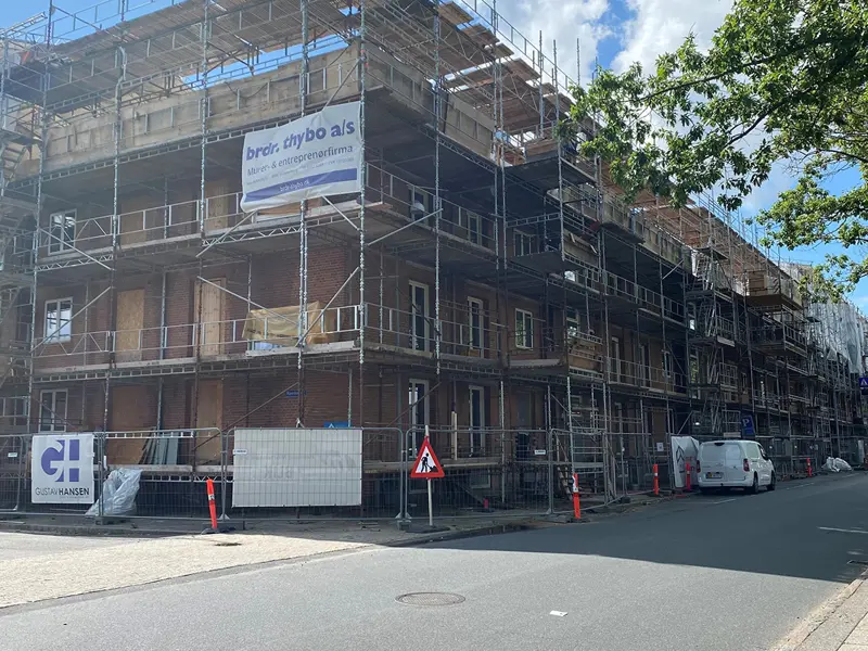 oversigt over et etagebyg