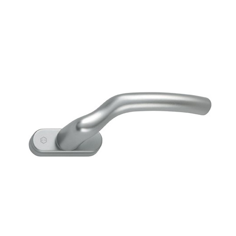 Hoppe Tokyo greb i aluminium. Grebet eller paskvilen er vores standard.