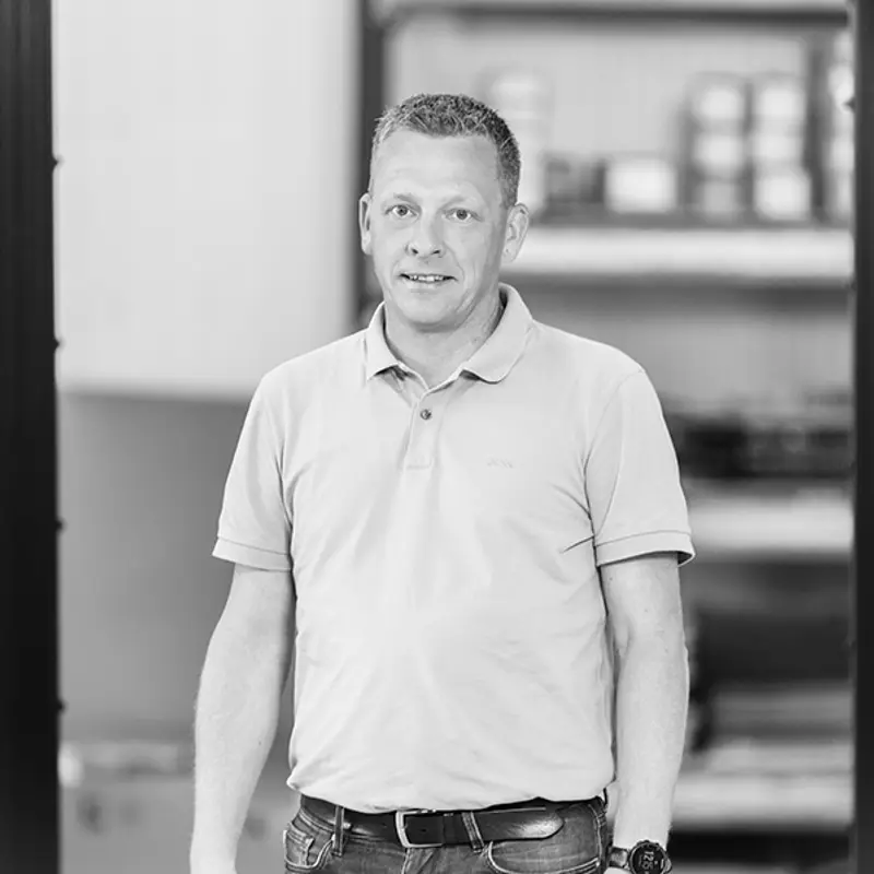 Personalebillede af Produktionschef Carsten Johansen